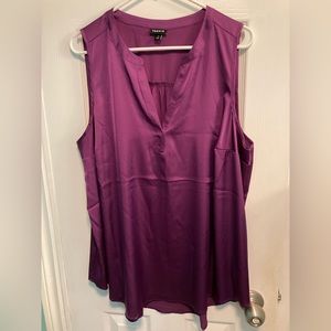 NWOT Sleeveless Blouse, Size 16-18